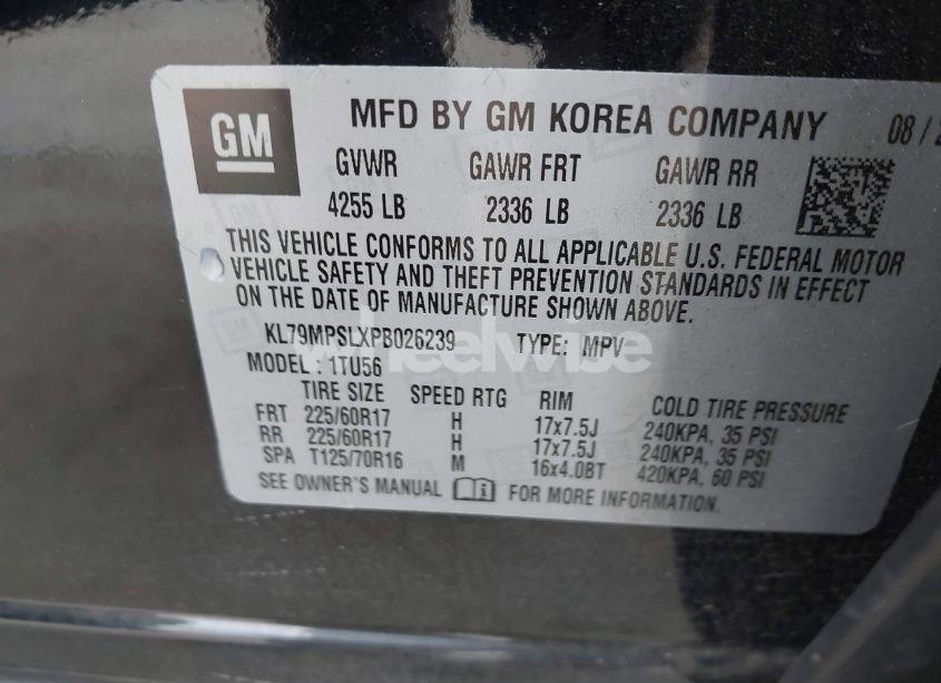 Photo 9 of 2023 Chevrolet Trailblazer FWD LT (VIN KL79MPSLXPB026239)