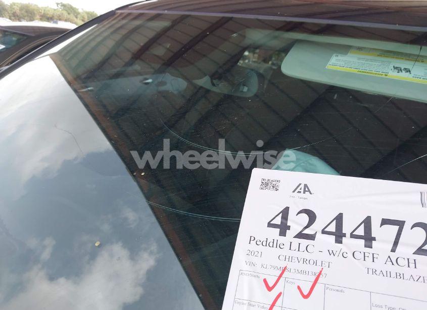 Photo 20 of 2021 Chevrolet Trailblazer AWD LT (VIN KL79MRSL3MB138257)