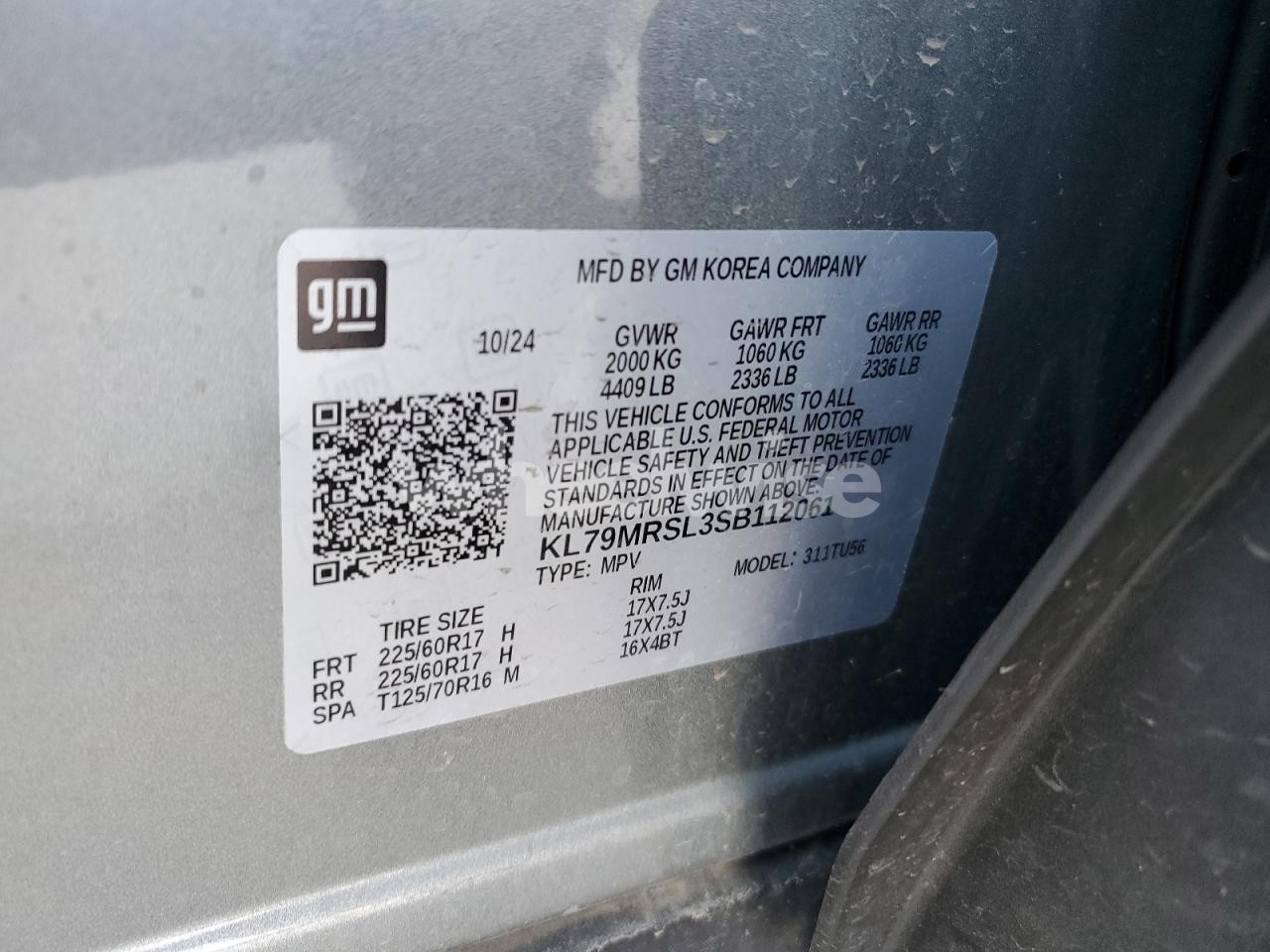 Photo 13 of 2025 CHEVROLET TRAILBLAZER LT (VIN KL79MRSL3SB112061)