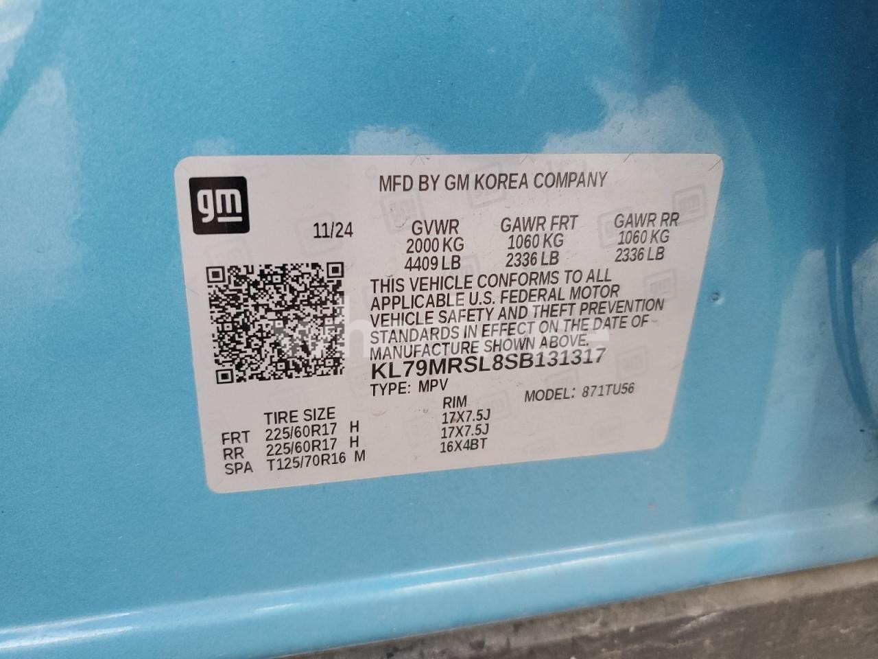 Photo 13 of 2025 CHEVROLET TRAILBLAZER LT (VIN KL79MRSL8SB131317)