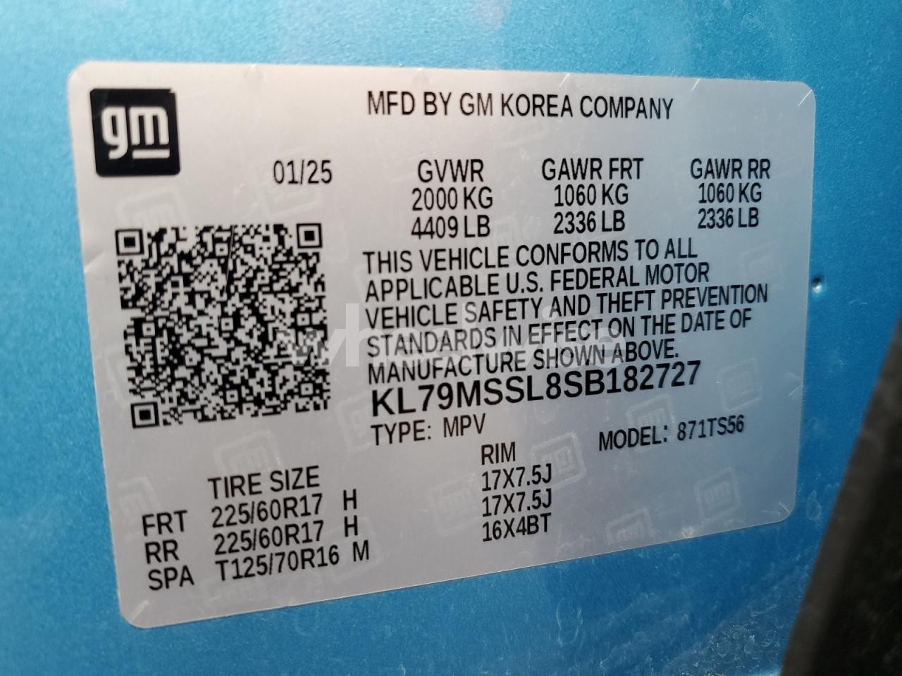 Photo 13 of 2025 CHEVROLET TRAILBLAZER ACTIV (VIN KL79MSSL8SB182727)