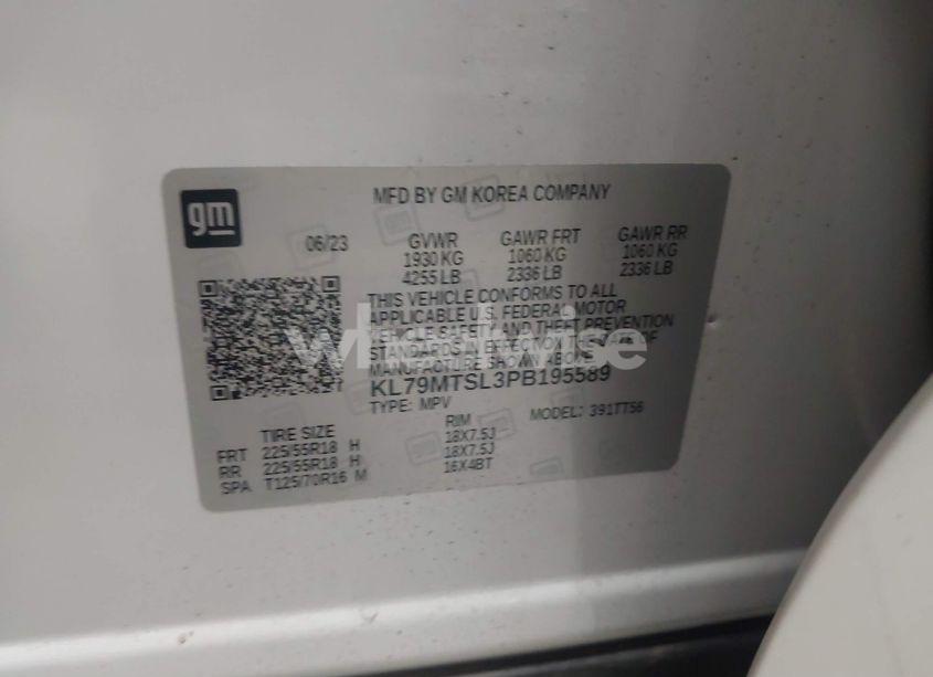 Photo 9 of 2023 Chevrolet Trailblazer FWD RS (VIN KL79MTSL3PB195589)