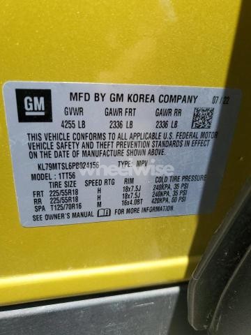 Photo 6 of 2023 CHEVROLET TRAILBLAZER RS (VIN KL79MTSL6PB024156)