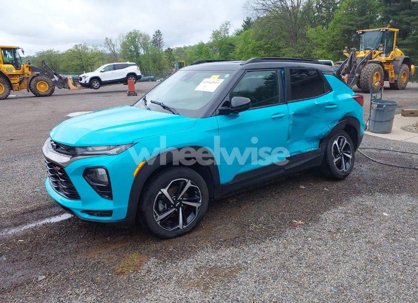 Photo 2 of 2022 Chevrolet Trailblazer AWD RS (VIN KL79MUSL2NB047324)
