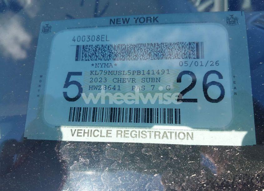 Photo 22 of 2023 Chevrolet Trailblazer AWD RS (VIN KL79MUSL5PB141491)