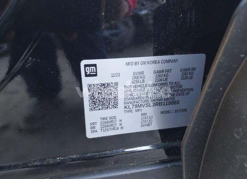 Photo 9 of 2024 Chevrolet Trailblazer FWD ACTIV (VIN KL79MVSL3RB118865)