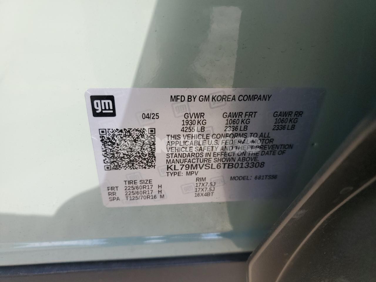 Photo 13 of 2026 CHEVROLET TRAILBLAZER ACTIV (VIN KL79MVSL6TB013308)