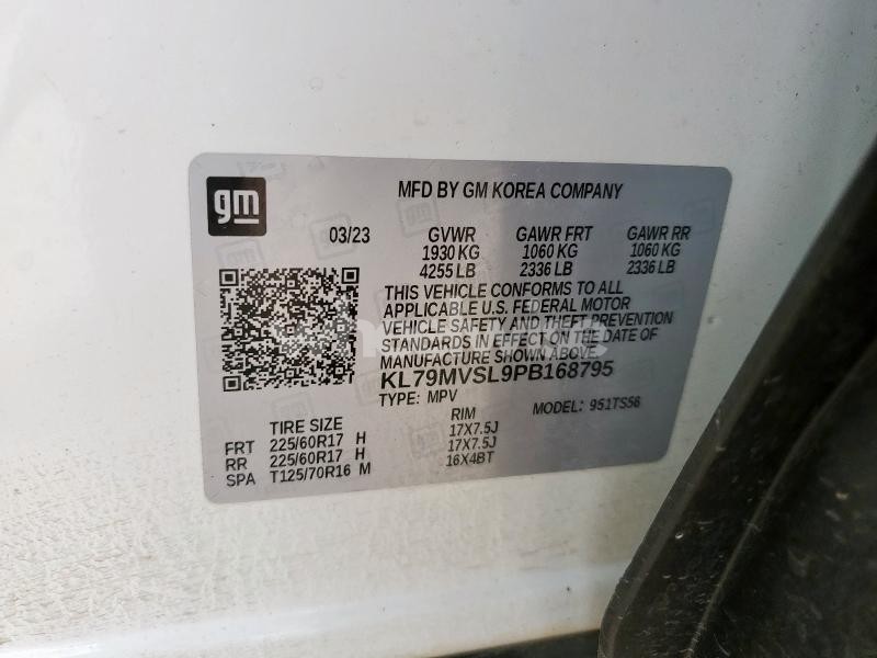 Photo 7 of 2023 CHEVROLET TRAILBLAZER ACTIV (VIN KL79MVSL9PB168795)