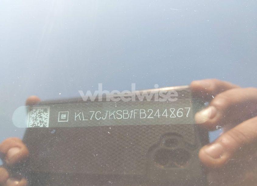 Photo 9 of 2015 Chevrolet Trax 1LS (VIN KL7CJKSB1FB244867)