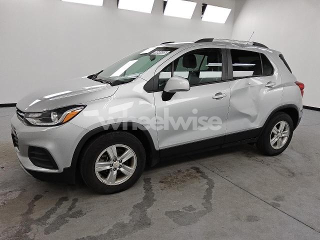 Photo 2 of 2021 CHEVROLET TRAX 1LT (VIN KL7CJLSM2MB374452)