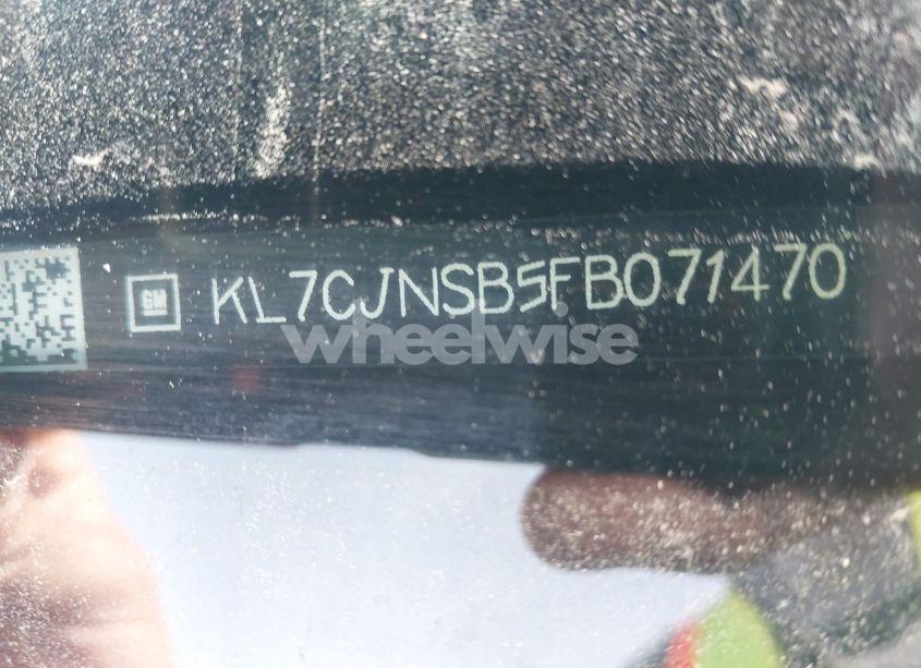 Photo 9 of 2015 Chevrolet Trax LTZ (VIN KL7CJNSB5FB071470)