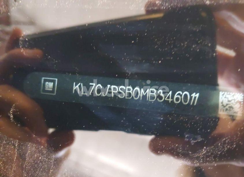 Photo 9 of 2021 Chevrolet Trax AWD LT (VIN KL7CJPSB0MB346011)