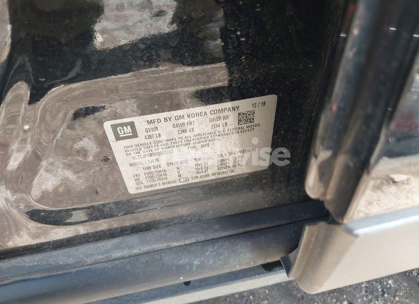 Photo 9 of 2019 Chevrolet Trax LT (VIN KL7CJPSB9KB823757)