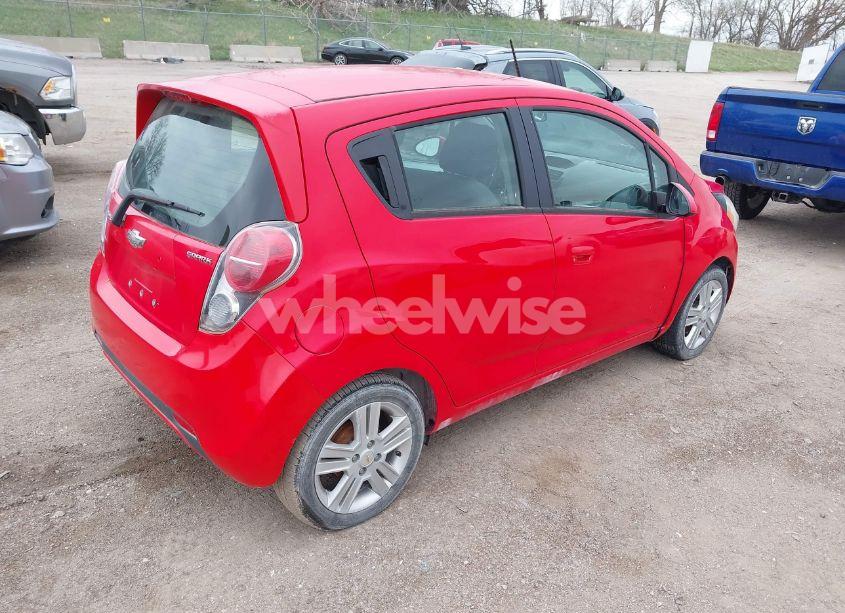 Photo 4 of 2013 Chevrolet Spark 1LT AUTO (VIN KL8CD6S99DC501790)