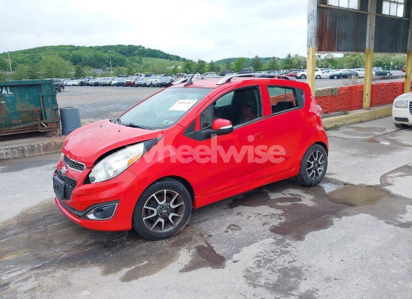Photo 2 of 2014 Chevrolet Spark 2LT AUTO (VIN KL8CF6S91EC586765)
