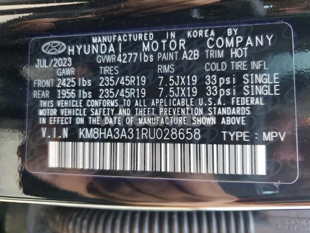 Photo 9 of 2024 HYUNDAI KONA N LINE N/A (VIN KM8HA3A31RU028658)