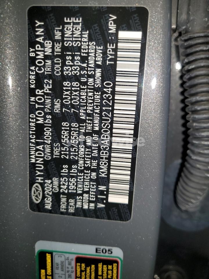 Photo 13 of 2025 HYUNDAI KONA SEL (VIN KM8HB3AB0SU212340)