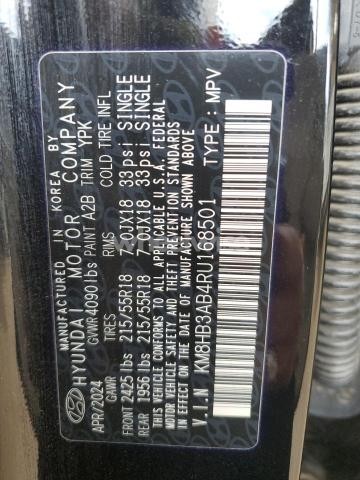 Photo 10 of 2024 HYUNDAI KONA SEL (VIN KM8HB3AB4RU168501)