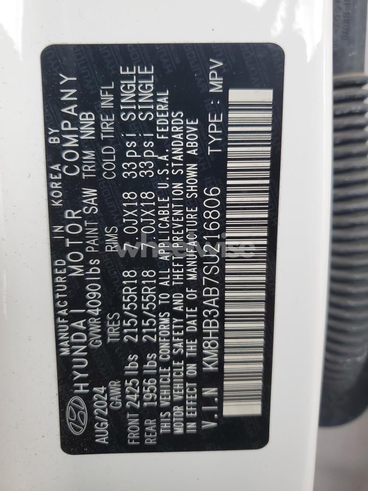 Photo 14 of 2025 HYUNDAI KONA SEL (VIN KM8HB3AB7SU216806)