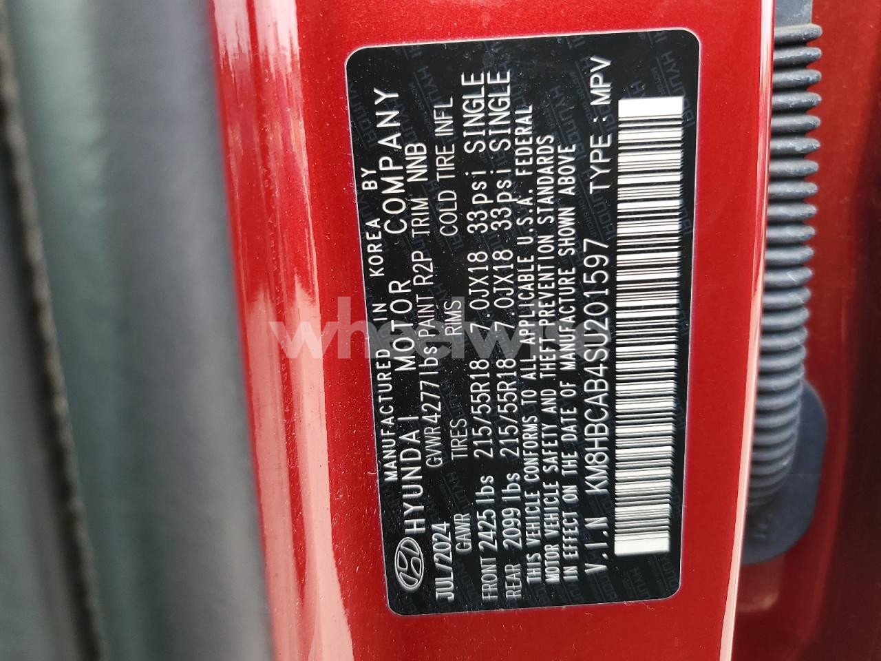 Photo 13 of 2025 HYUNDAI KONA SEL (VIN KM8HBCAB4SU201597)