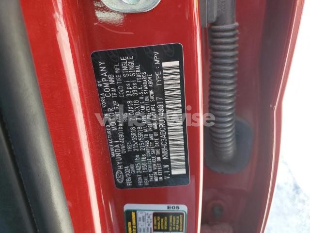 Photo 11 of 2024 HYUNDAI KONA SEL (VIN KM8HC3AB0RU143317)