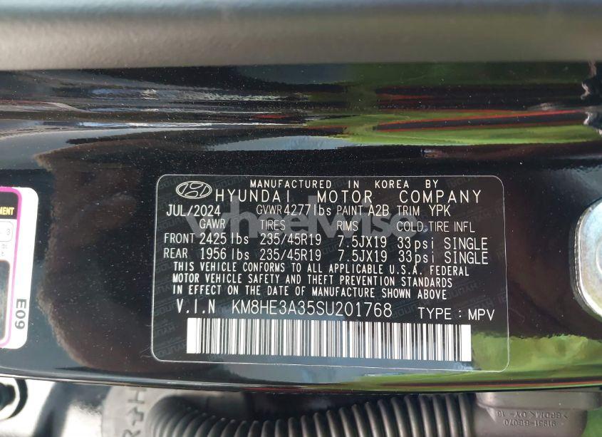 Photo 9 of 2025 Hyundai Kona LIMITED (VIN KM8HE3A35SU201768)