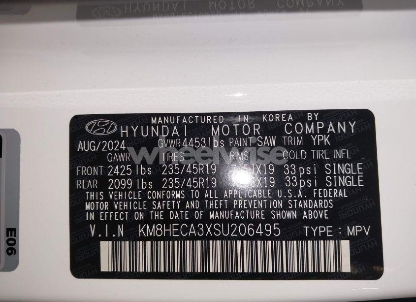 Photo 9 of 2025 Hyundai Kona LIMITED (VIN KM8HECA3XSU206495)