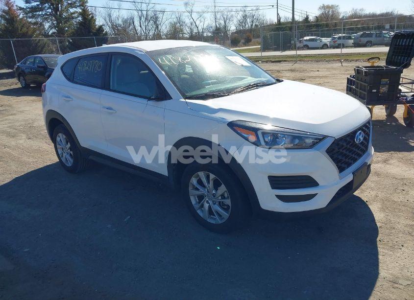 2021 Hyundai Tucson SE (VIN KM8J23A47MU327961) main photo