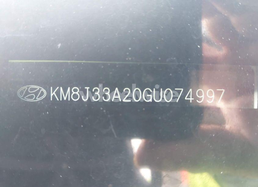 Photo 9 of 2016 Hyundai Tucson SPORT (VIN KM8J33A20GU074997)