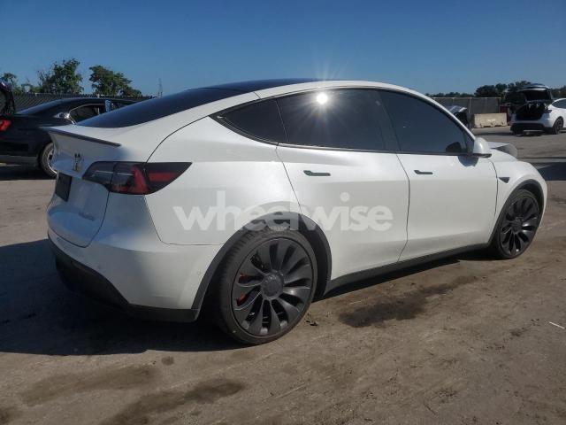 Photo 2 of 2021 TESLA MODEL Y (VIN KM8J33A20HU484801)