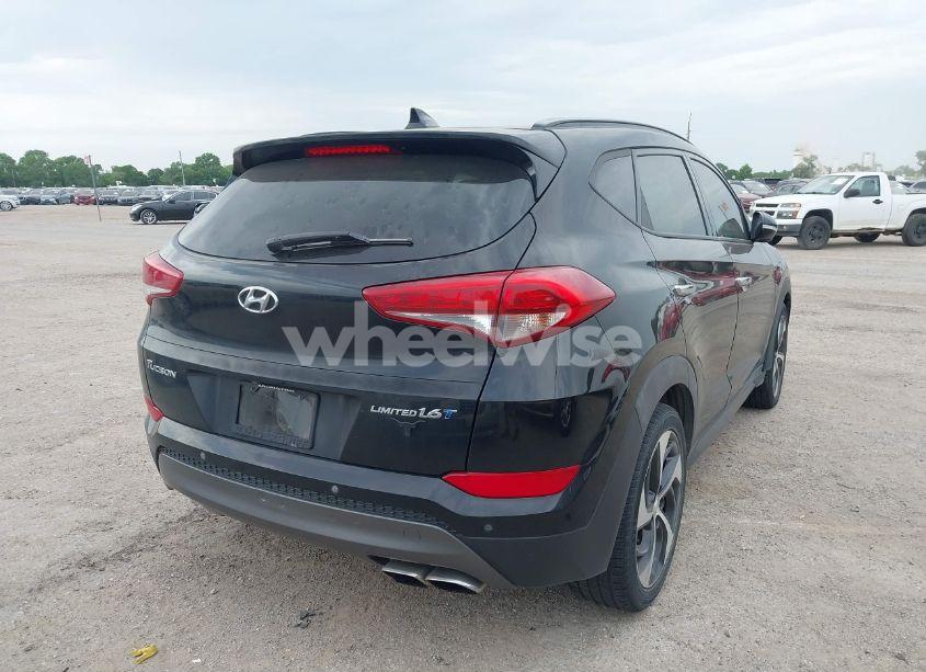 Photo 4 of 2016 Hyundai Tucson LIMITED (VIN KM8J33A22GU091820)