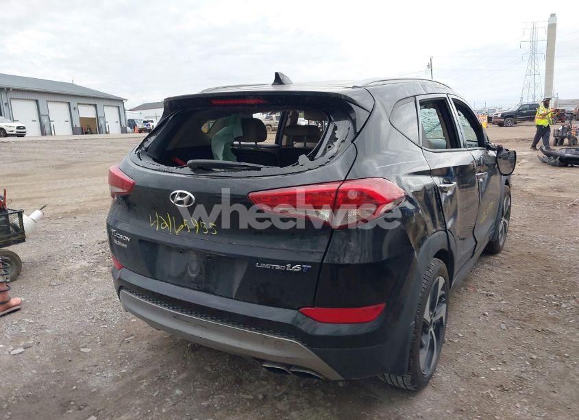 Photo 4 of 2016 Hyundai Tucson LIMITED (VIN KM8J33A24GU161690)