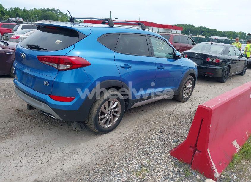 Photo 4 of 2017 Hyundai Tucson ECO (VIN KM8J33A26HU338032)