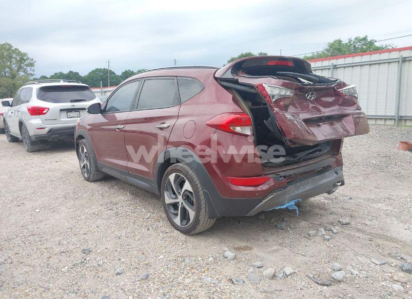 Photo 3 of 2016 Hyundai Tucson LIMITED (VIN KM8J33A27GU163868)