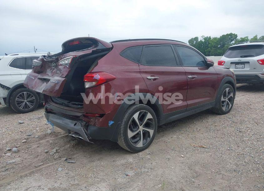 Photo 4 of 2016 Hyundai Tucson LIMITED (VIN KM8J33A27GU163868)