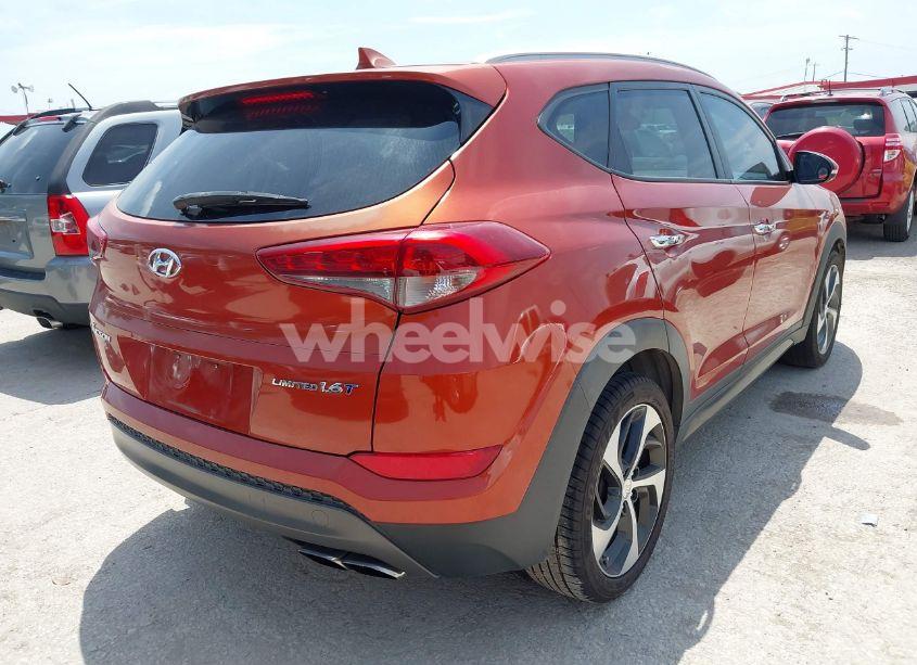 Photo 4 of 2016 Hyundai Tucson LIMITED (VIN KM8J33A28GU045814)
