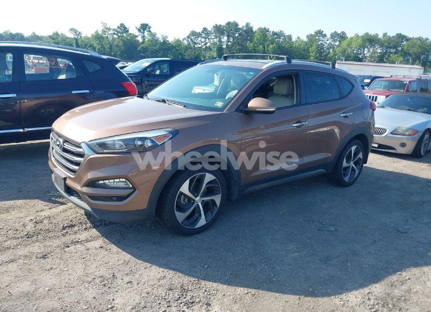 Photo 2 of 2016 Hyundai Tucson LIMITED (VIN KM8J33A28GU196720)