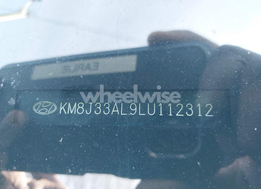 Photo 9 of 2020 Hyundai Tucson SPORT (VIN KM8J33AL9LU112312)