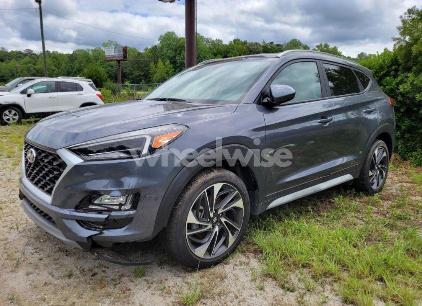2021 Hyundai Tucson SPORT (VIN KM8J33ALXMU396311) main photo