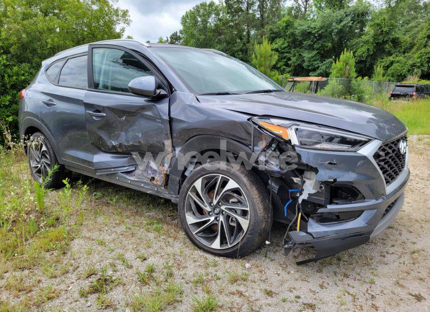 Photo 2 of 2021 Hyundai Tucson SPORT (VIN KM8J33ALXMU396311)