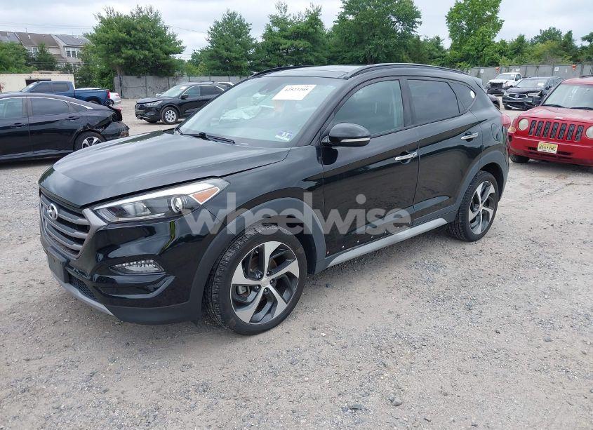 Photo 2 of 2017 Hyundai Tucson LIMITED (VIN KM8J3CA20HU534919)