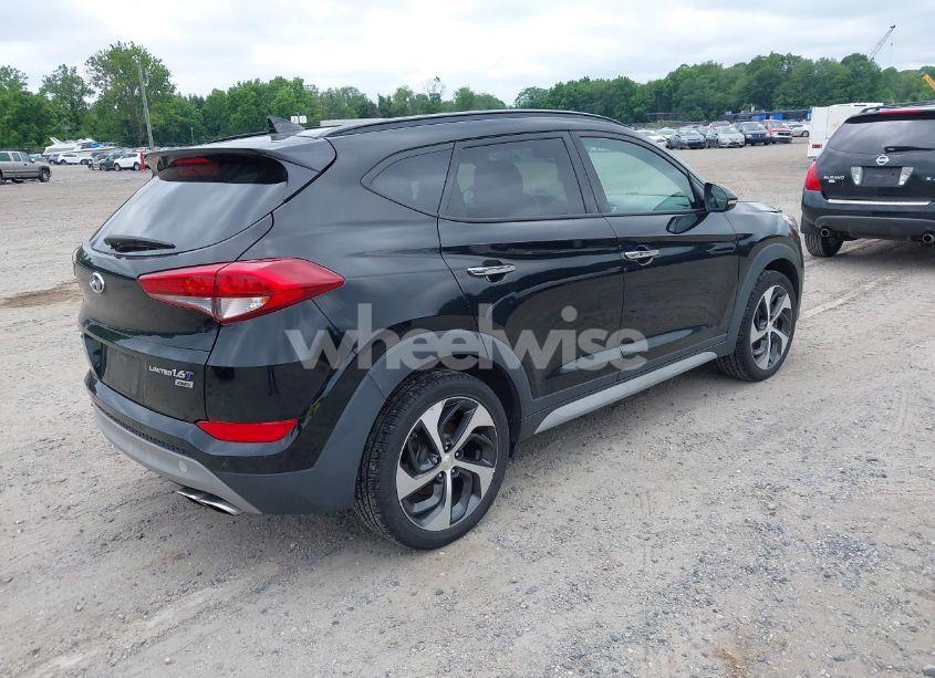 Photo 4 of 2017 Hyundai Tucson LIMITED (VIN KM8J3CA20HU534919)