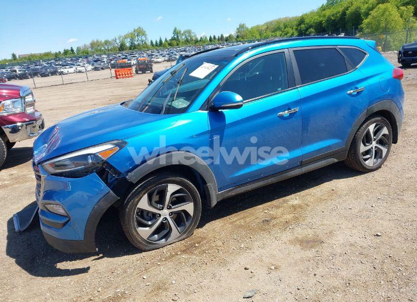 Photo 2 of 2016 Hyundai Tucson LIMITED (VIN KM8J3CA21GU142613)