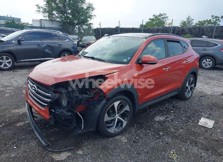 Photo 2 of 2016 Hyundai Tucson LIMITED (VIN KM8J3CA22GU210837)