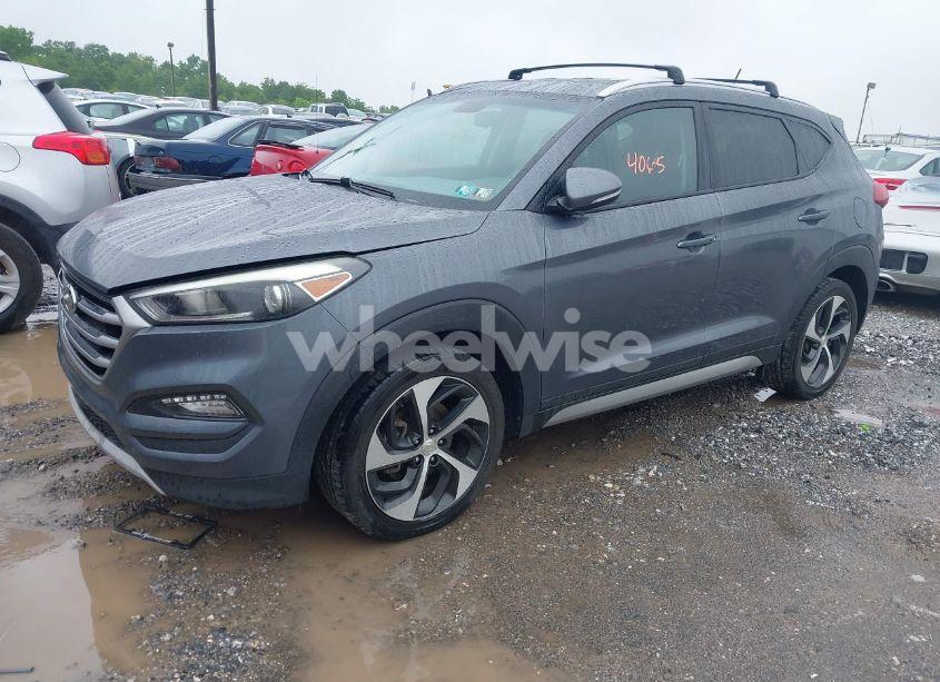 Photo 2 of 2017 Hyundai Tucson SPORT (VIN KM8J3CA22HU267170)