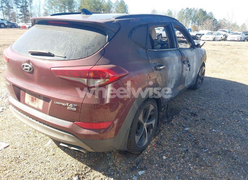 Photo 4 of 2017 Hyundai Tucson LIMITED (VIN KM8J3CA22HU321423)