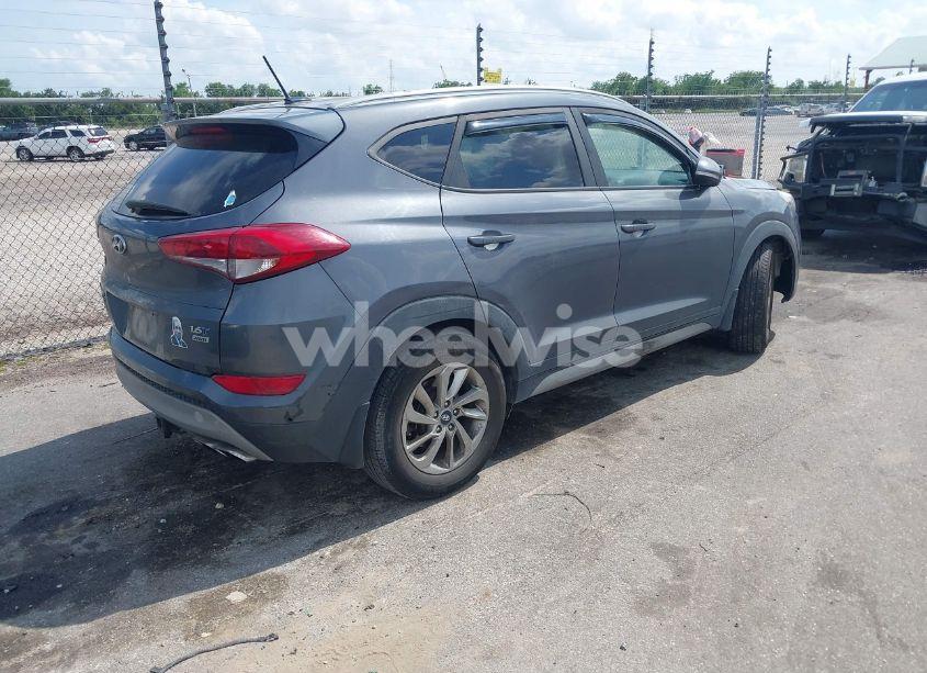 Photo 4 of 2017 Hyundai Tucson ECO (VIN KM8J3CA23HU333970)