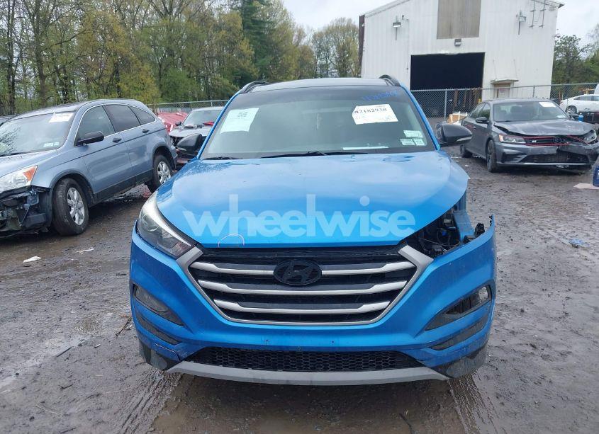 Photo 12 of 2017 Hyundai Tucson NIGHT (VIN KM8J3CA23HU461481)