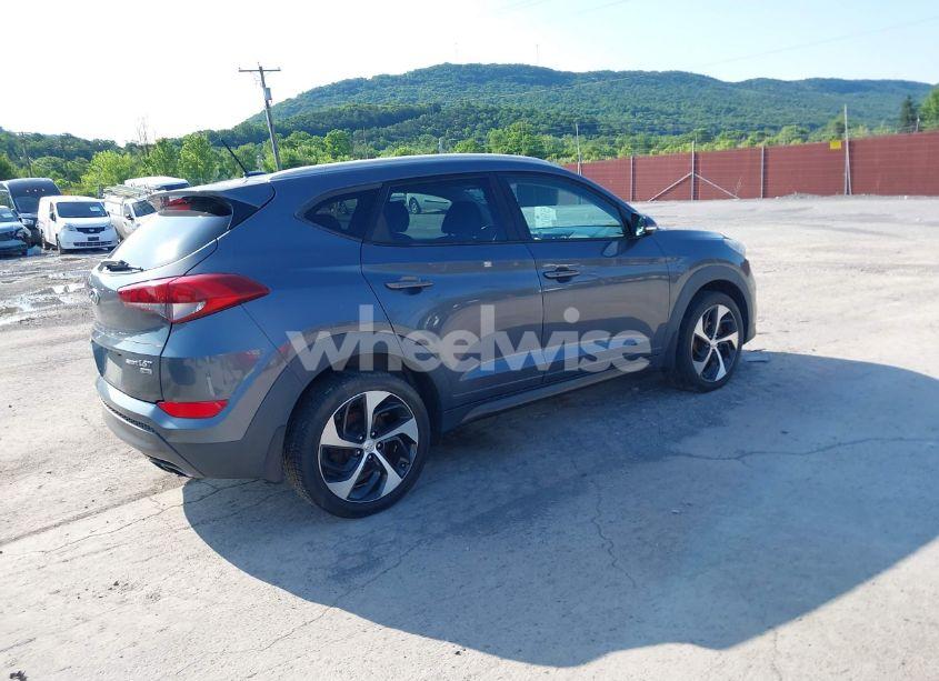 Photo 4 of 2016 Hyundai Tucson SPORT (VIN KM8J3CA28GU023182)