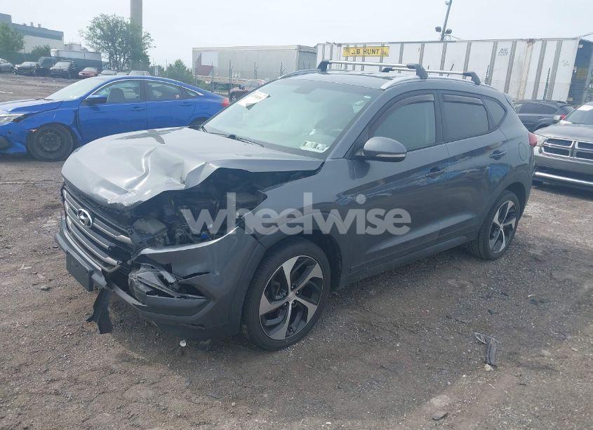 Photo 2 of 2016 Hyundai Tucson SPORT (VIN KM8J3CA28GU095533)